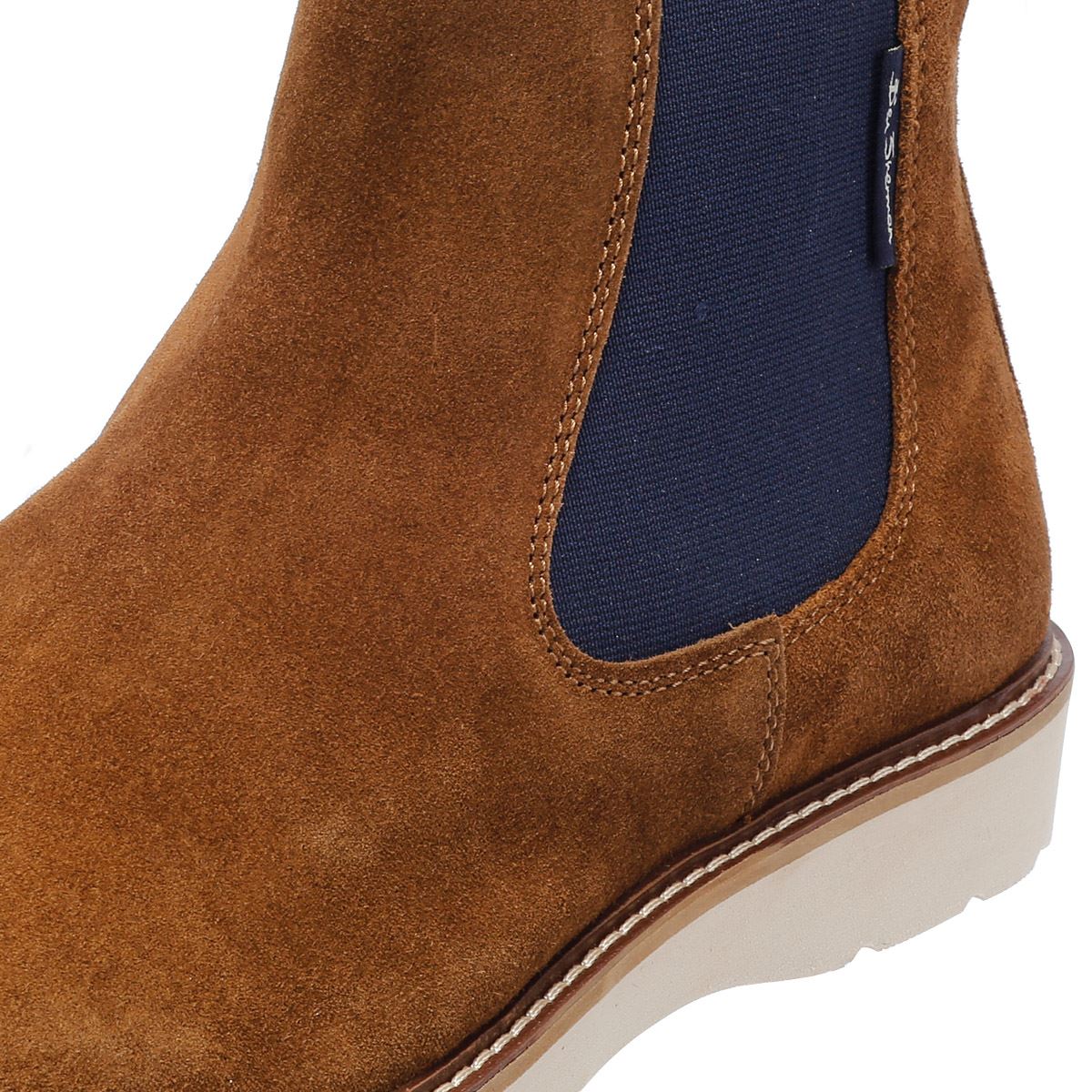 Ben Sherman - BS34634 MENS HAMPTON CHELSEA BOOT SUEDE TAN