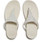 Fitflop Solay Mixed-Crystal Textile Women's Cream Sandals