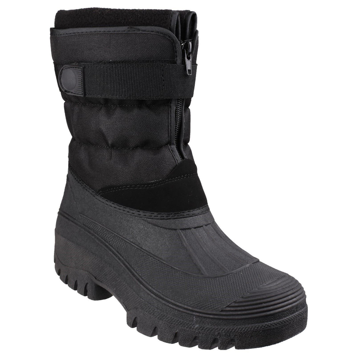 Chase Touch Fastening Zip up Winter Boot