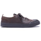 Base London Volt Leather Men's BROWN Lace-Up Shoes