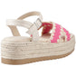 Hush Puppies Jemma Espadrille Polyurethane Women's Fuchsia Sandals
