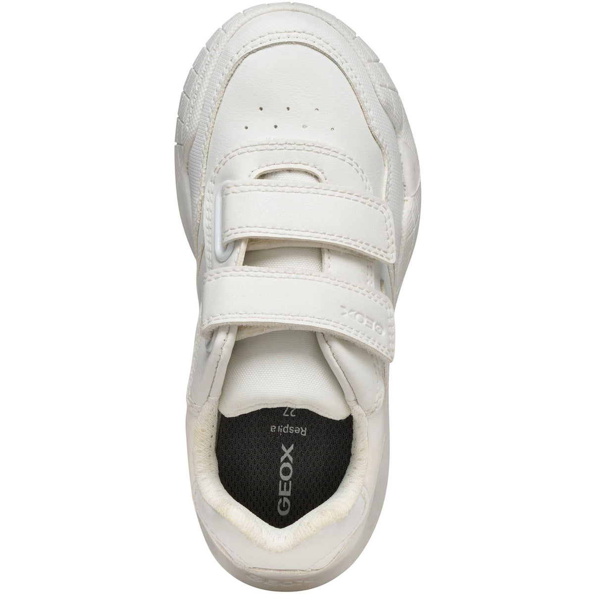 Geox J Rann-E Unisex Kid's White Trainers