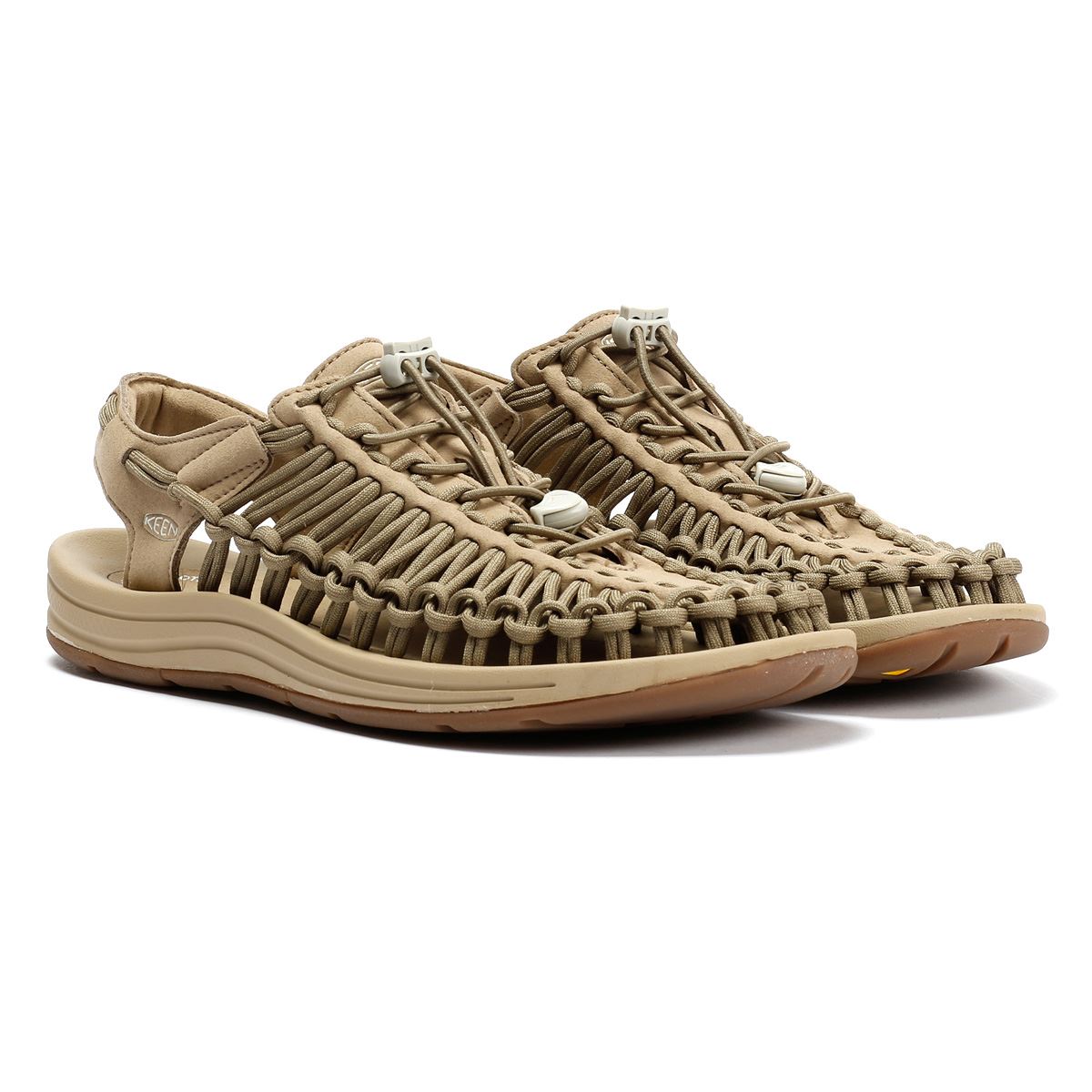 Keen Uneek Men's Timberwolf/Plaza Taupe Sandals