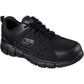 Skechers Workwear Telphin Sanphet Leather Men's Black Safety Trainers