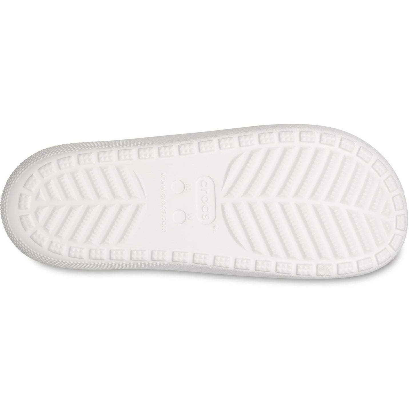 Crocs Unisex Classic Slide in White