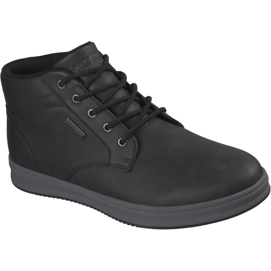 Skechers Palmiro Wallace Men's Black Ankle Boots