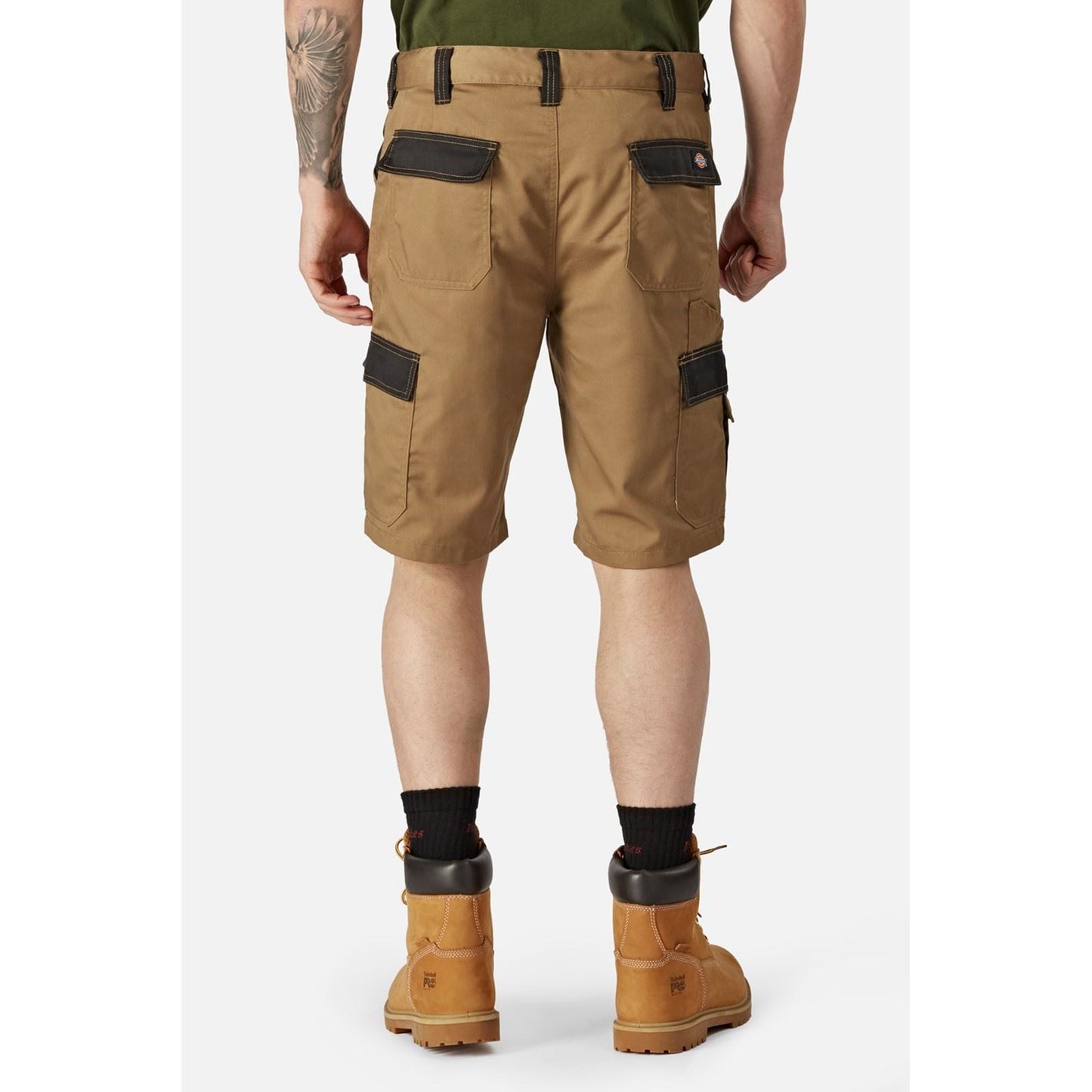 Dickies Men's Everyday Short in Antique Penny/Black