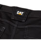 Caterpillar Essential Knee Pocket Stretch Holster Polyester Men's Black Outdoor Trousers