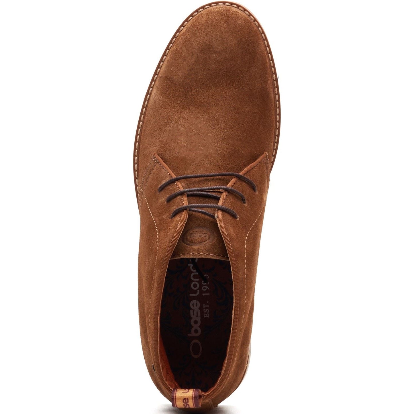 Base London Carlton Chukka Leather Men's Ginger Boots
