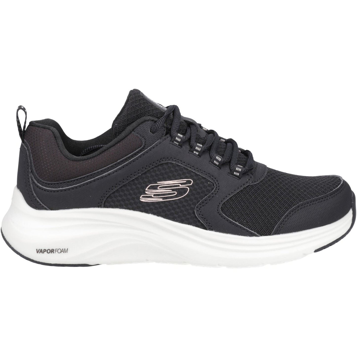 Skechers Women's Vapor Foam Trainer in Black/Pink