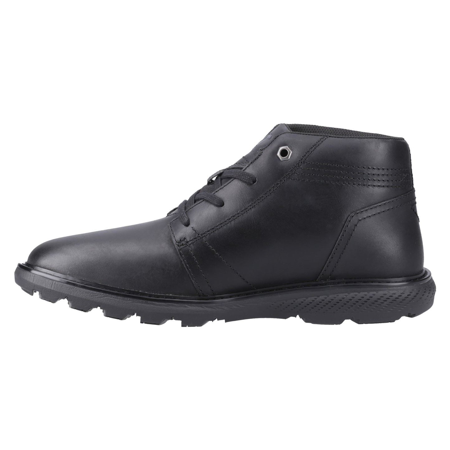 CAT Lifestyle Trey 2.0 Leather Men's Black Ankle Boots