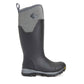 Muck Boots Women's Arctic Ice Tall Wellingtons in Black/Grey Geometric