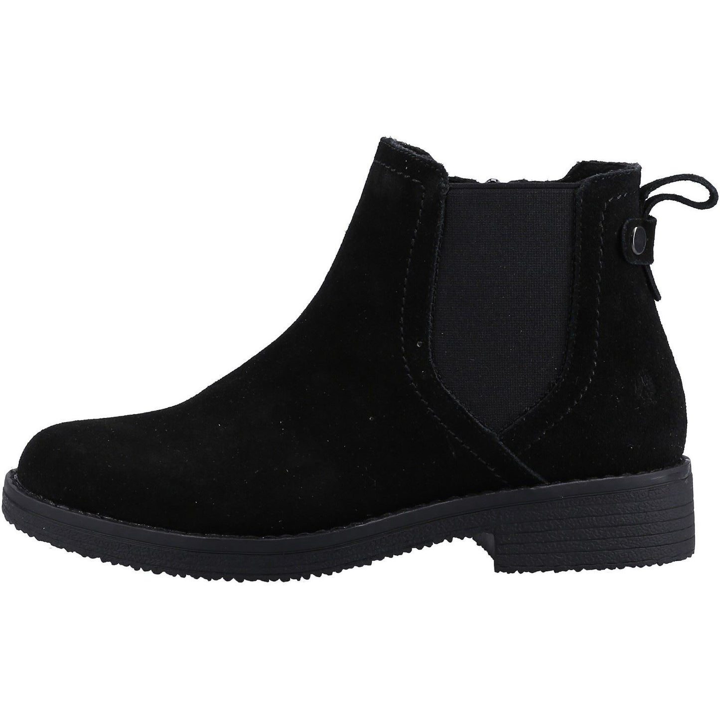 Hush Puppies Women's Maddy Ladies Ankle Boots in Black