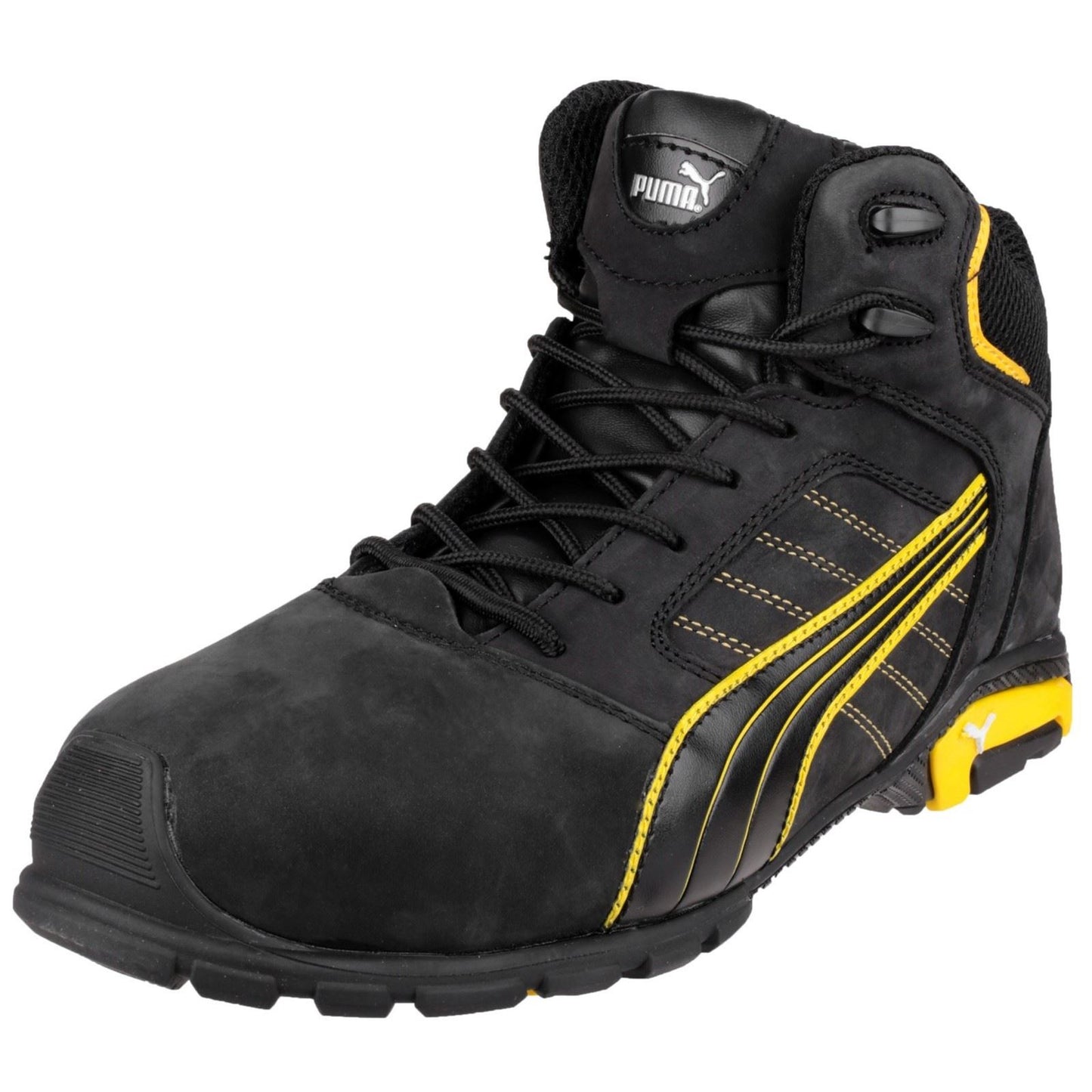 Puma Safety Men's Amsterdam Mid Safety Boot in Black