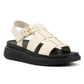 FitFlop GEN-FF Fisherman Leather Women's Paris Beige Sandals