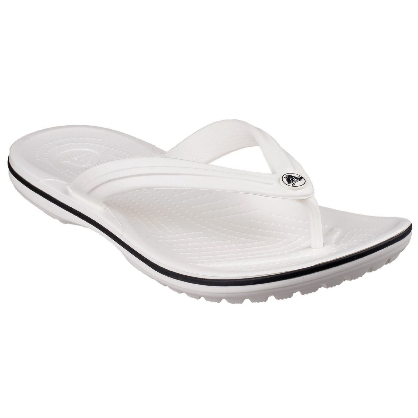 Crocs Unisex Crocband Flip in White