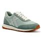 FitFlop X Pantone Retro-Q Suede Women's Green Trainers