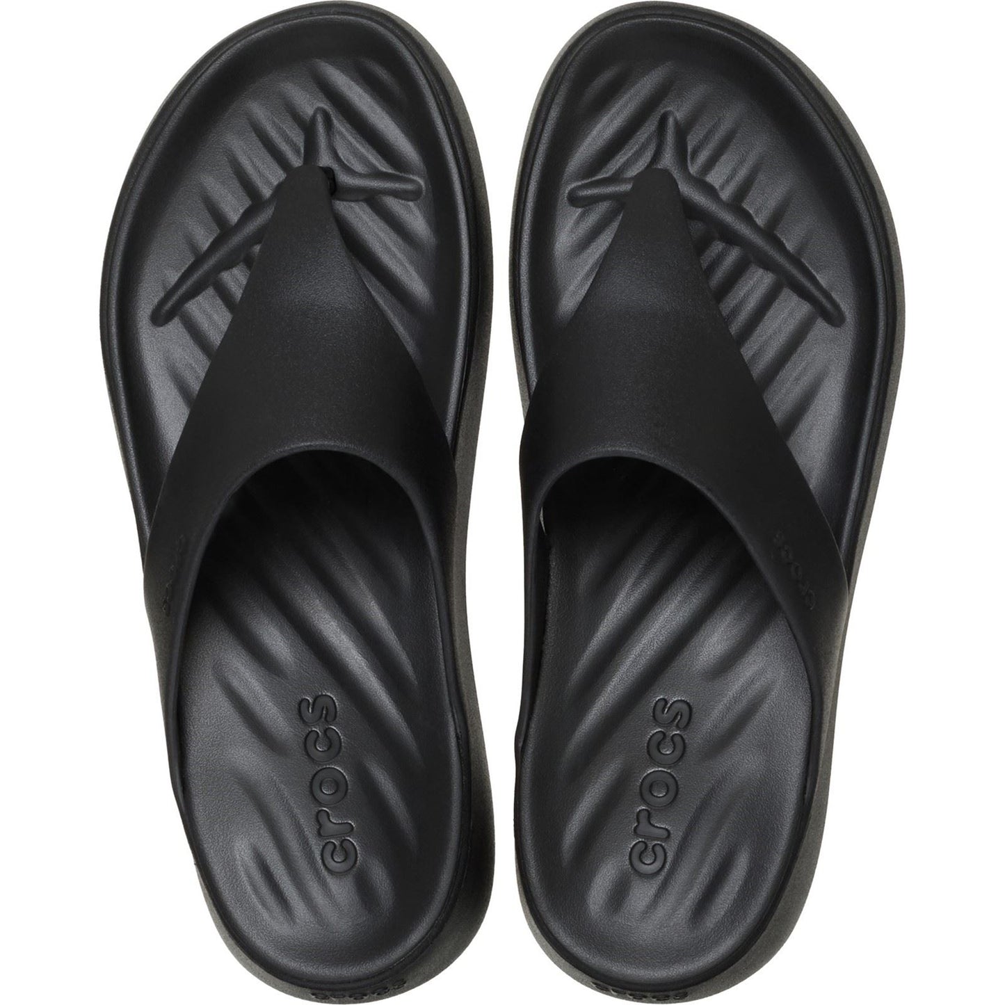 Crocs Getaway Triangle EVA Women's Black Sandals