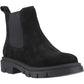 Hush Puppies Raya 2 Chelsea Boot Leather Women's Black Flat Chelsea Boots