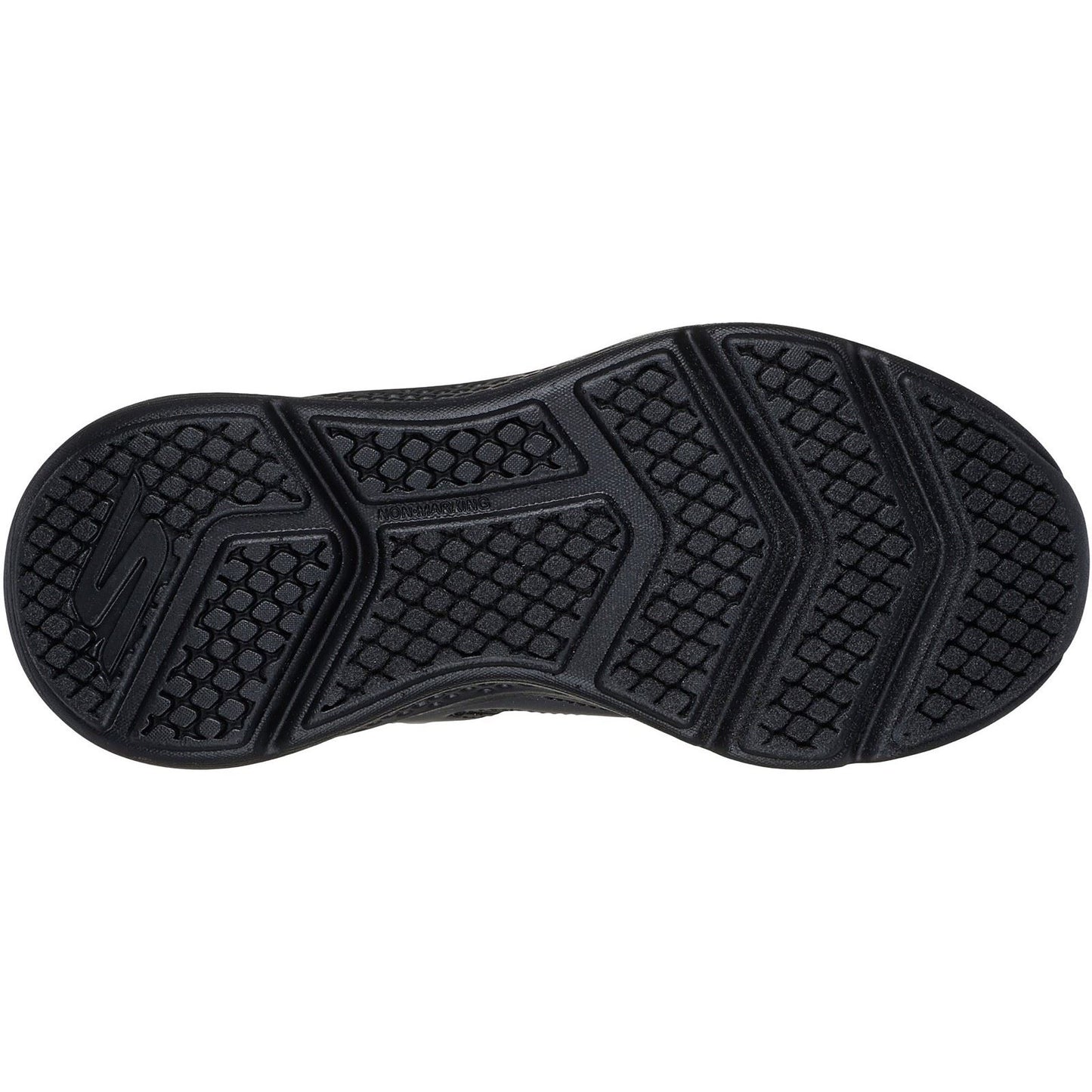 Skechers Elevate Sporty Spectacular Textile Junior Black Trainers
