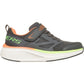 Skechers GO Run Elevate 2.0 Where's My Boy's Charcoal/Orange & Lime Trainers