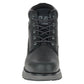 CAT Lifestyle Founder Nubuck Leather Men's Black Ankle Boots