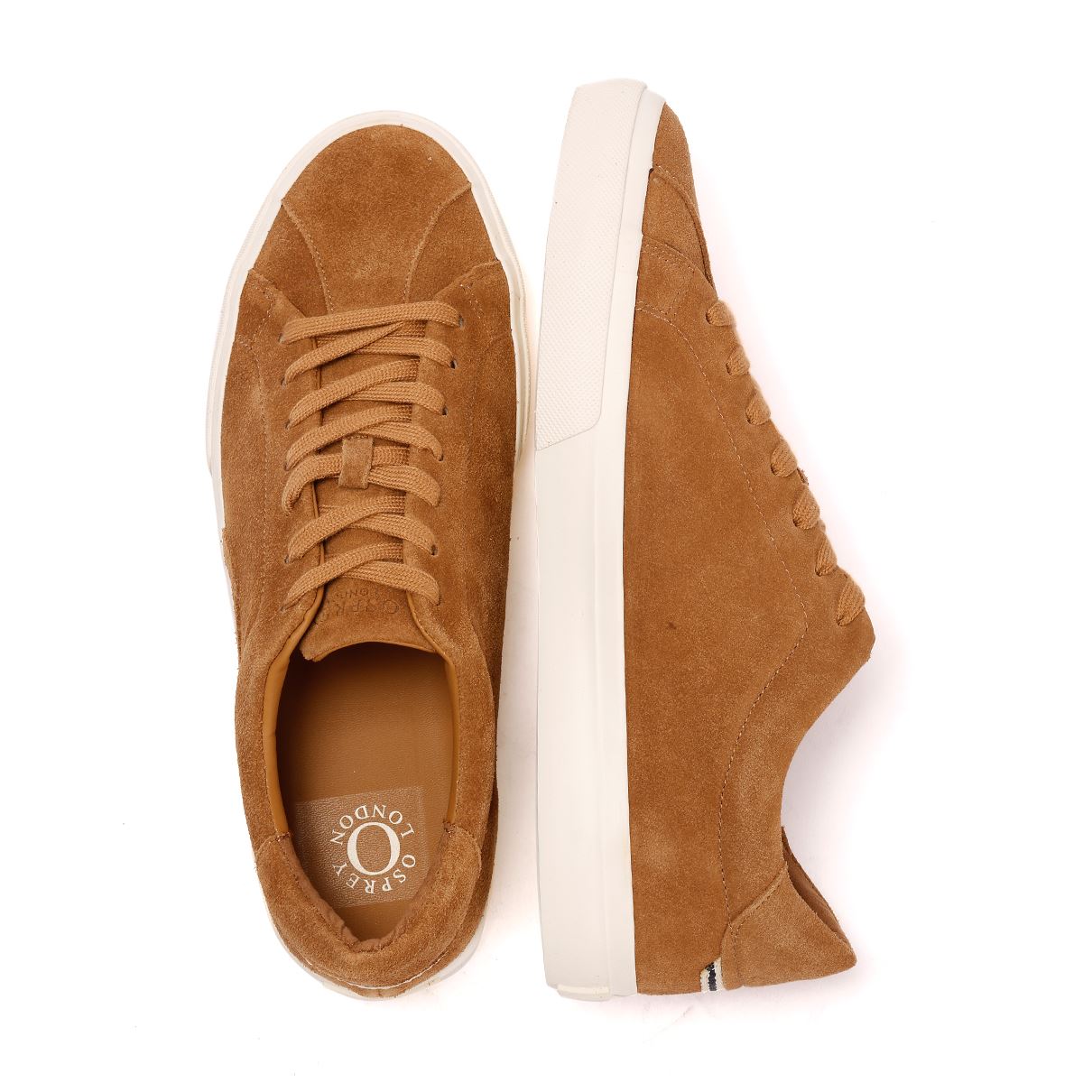 Osprey London The Versailles Suede Men's Tan Trainers