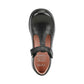 Geox Naimara Leather Girl's Black Shoes