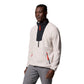 Columbia Sequoia Grove Half Zip Fleece Polyester Men's Brown Zip Neck Pullovers