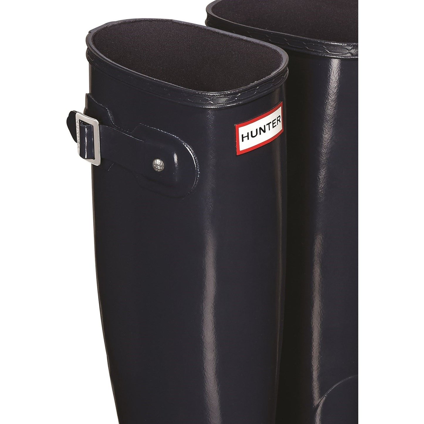 Hunter Women's Original Tall Gloss Wellington Boots in Navy