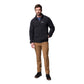 Columbia Rugged Ridge High Pile Full Zip Men's Black Fleece Jacket