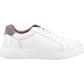 Hush Puppies Whelan Leather Men's White Trainers
