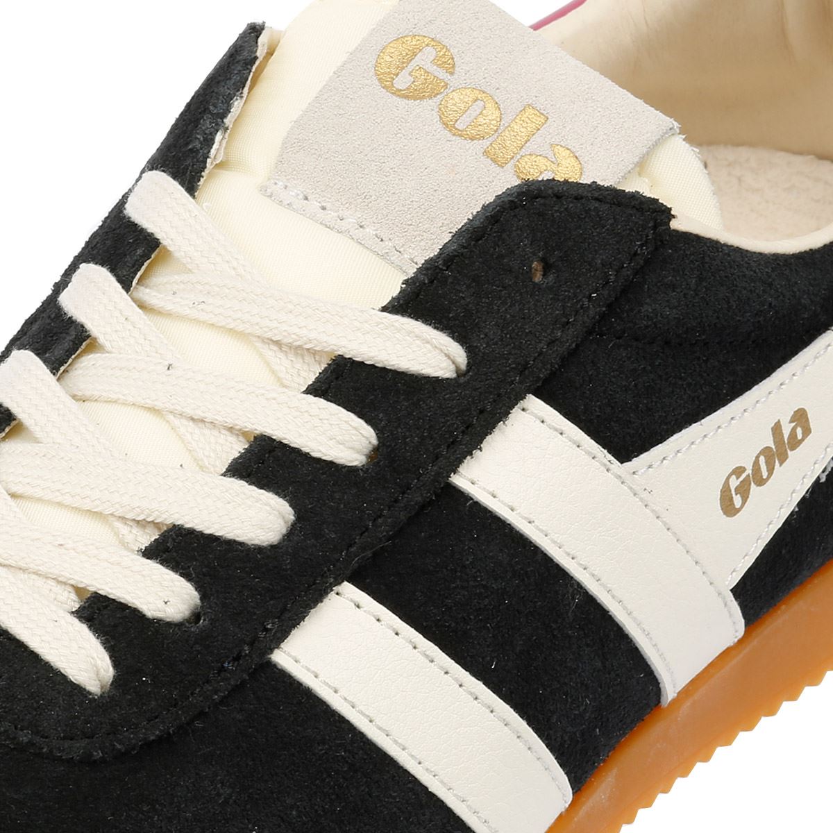 Gola - CLB538BK WOMENS ELAN BLACK/WHITE/FUCHSIA
