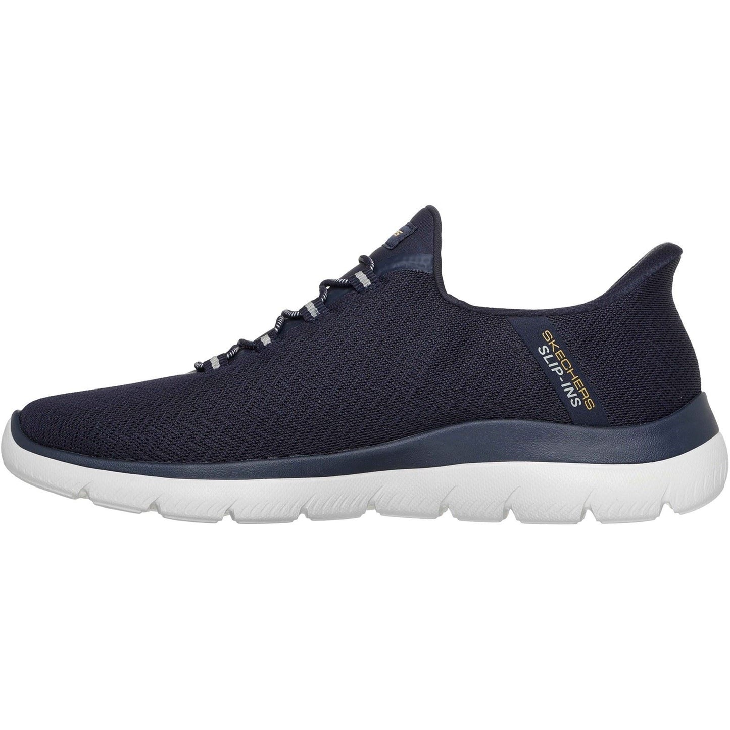 Skechers Arch Fit Summits Kynor Polyester Men's Navy/Yellow Trainers