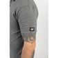 Caterpillar Men's Essentials Polo Shirt in Dark Heather Grey