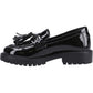Hush Puppies Abigail Patent Leather Black Loafers