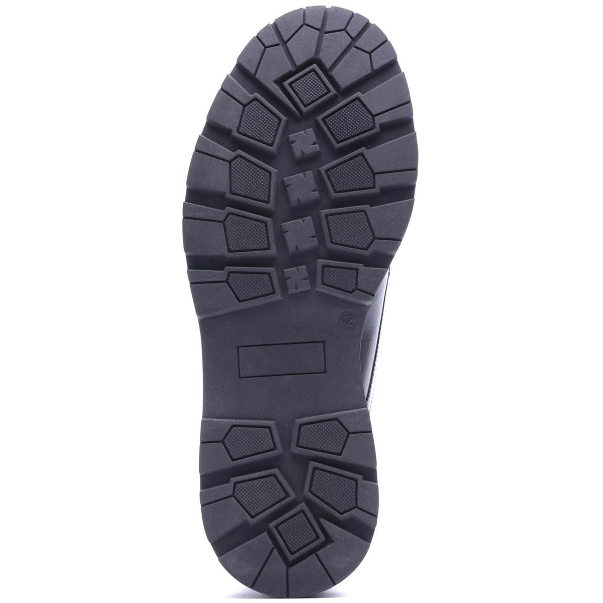 Base London Vector Leather Men's Black Lace-Up Shoes