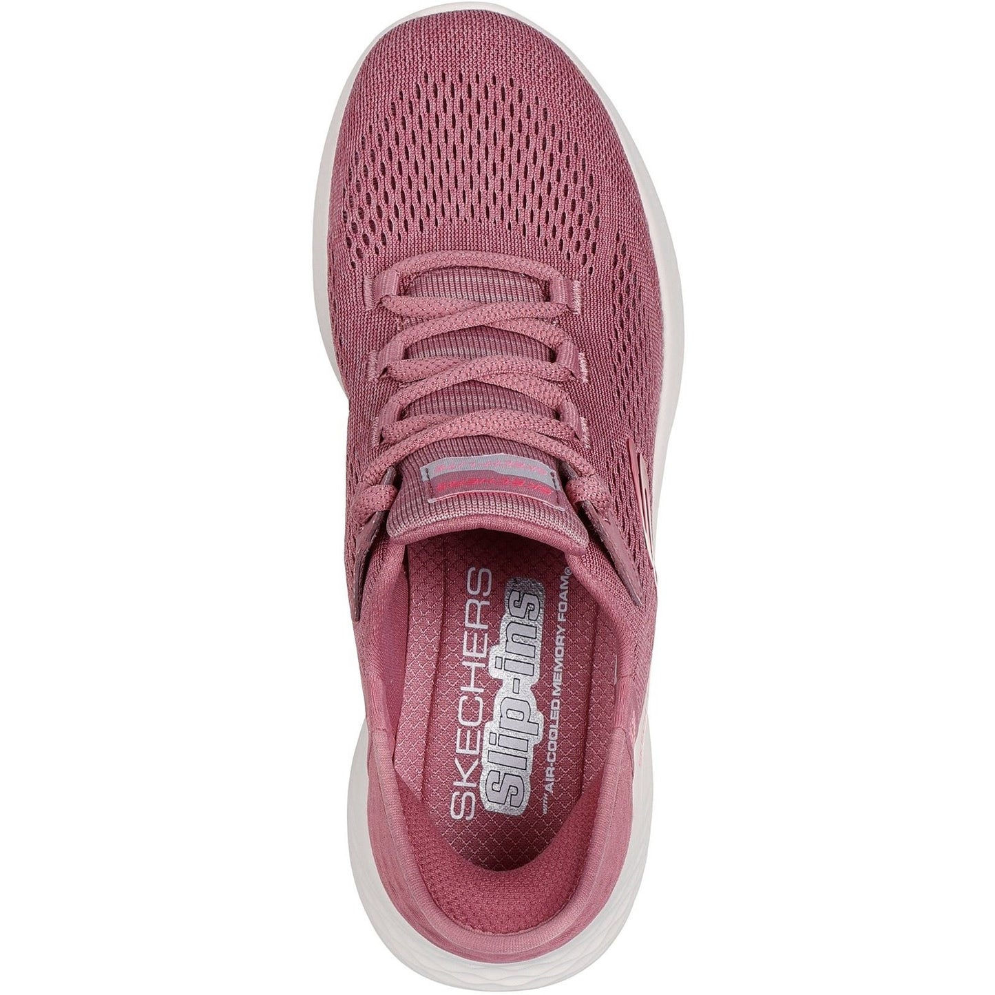 Skechers Women's Skech-Lite Pro Natural Trainer in Dark Mauve