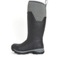 Muck Boots Women's Arctic Ice Tall Wellingtons in Black/Grey Geometric
