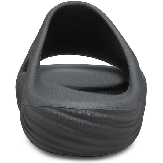 Crocs Mellow Tide Recovery Slide in Slate Grey
