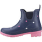 Cotswold Clarence Ankle Rubber Women's Spot Wellington Boots