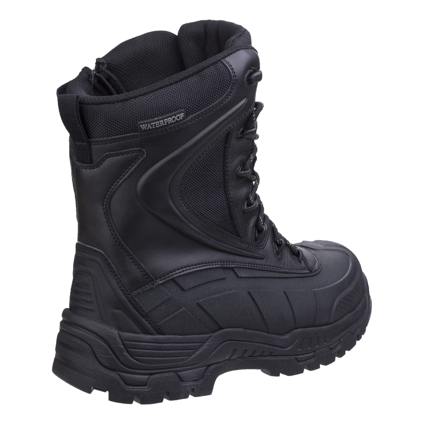 Amblers Safety Men's AS440 Hybrid Metal Free Hi-leg Waterproof Safety Boot in Black