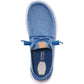 HEYDUDE Wendy Chambray Textile Women's Ensign Blue Loafers