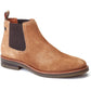 Base London Men's Portland Chelsea Boot in Ginger