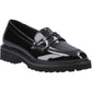 Hush Puppies Grazia Patent Leather Women's Black Loafers