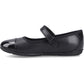 Hush Puppies Lottie Ballerina Jnr Leather Girl's Black Shoes