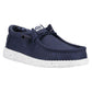 HEYDUDE Men's Wally Canvas Shoe in Navy