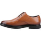 Hush Puppies Kye Leather Men's Tan Lace-Up Shoes