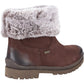 Hush Puppies Women's Alice Mid Boot in Brown