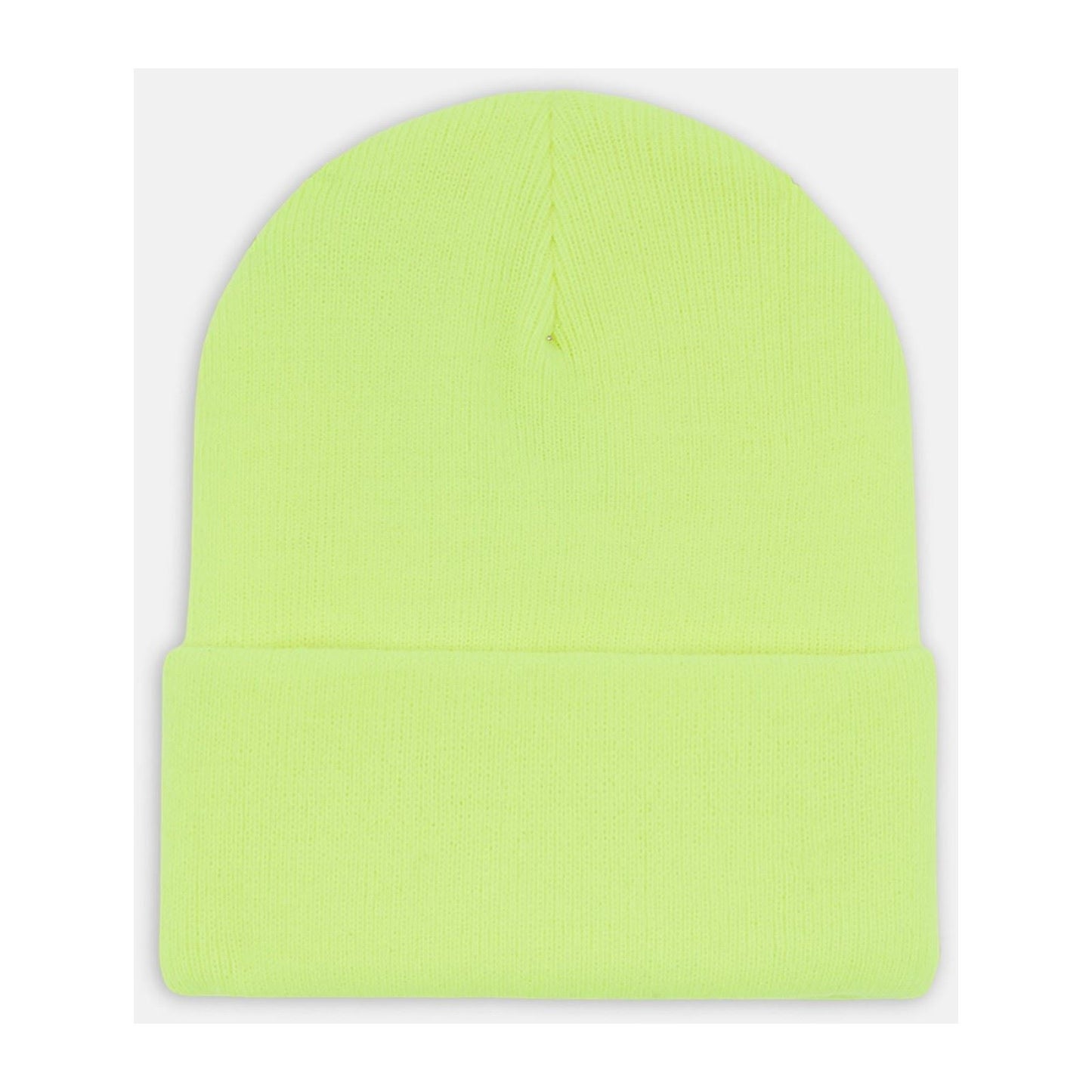 Dickies Acrylic Cuffed Unisex Adults's Yellow Beanie Hat